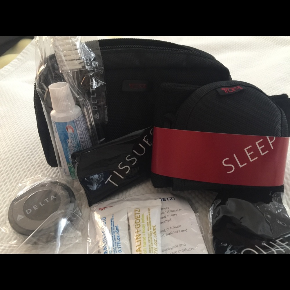 Tumi travel pack designed for Delta First Class